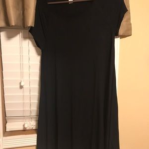 Short Sleeve Swing Dress